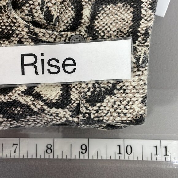 Good American Good Legs Jeans NWT Skinny Snake Skin Gray Size 2 / 26 - Picture 12 of 13